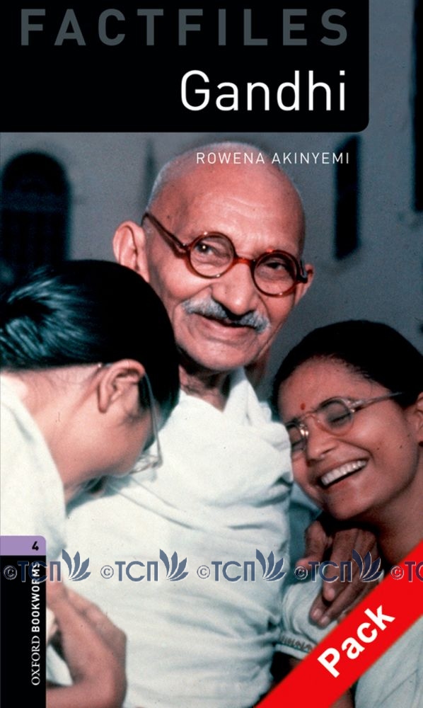 Oxford Bookworms Library Factfiles Level 4: Gandhi & Audio CD