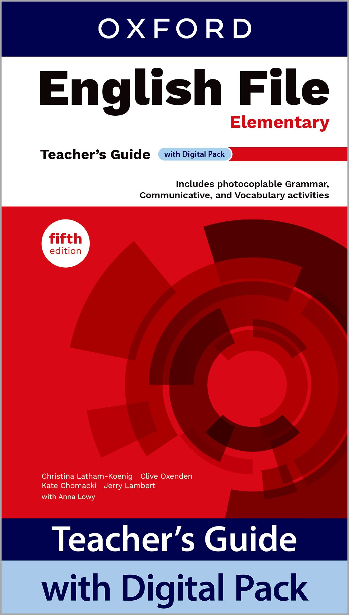 English File fifth edition Elementary Teacher’s Guide with Digital Pack